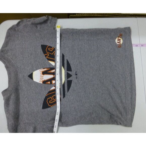 San Francisco Giants Logo inside Adidas Logo Collab Rare T-Shirt - Picture 7 of 9